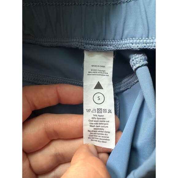 Balance Athletica | Vitality Swift Cargo Joggers in Rainfall Blue size Small - Picture 3 of 3